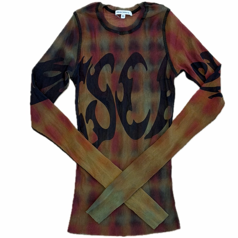 NWOT PRISCAvera Mesh Top